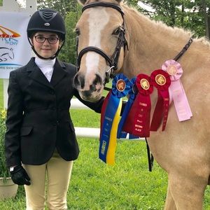 Girls equestrian show jacket